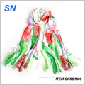 2015 China Online Shopping Stock Digital Printed Silk Scarf